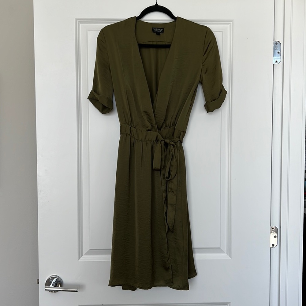 Topshop wrap dress